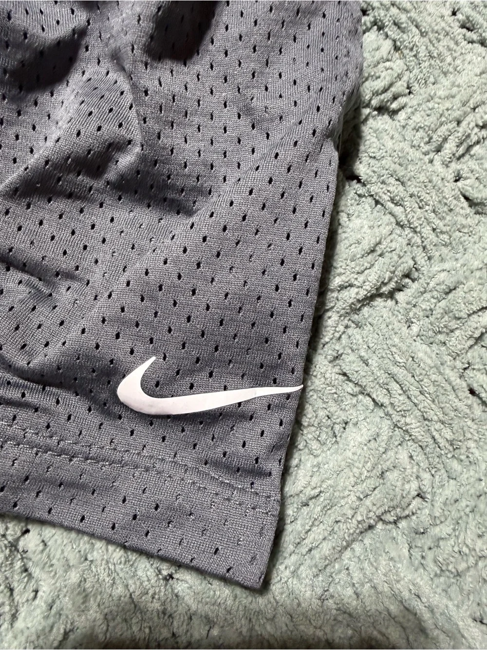 Nike Kids' Gray Athletic Mesh Shorts 2t
